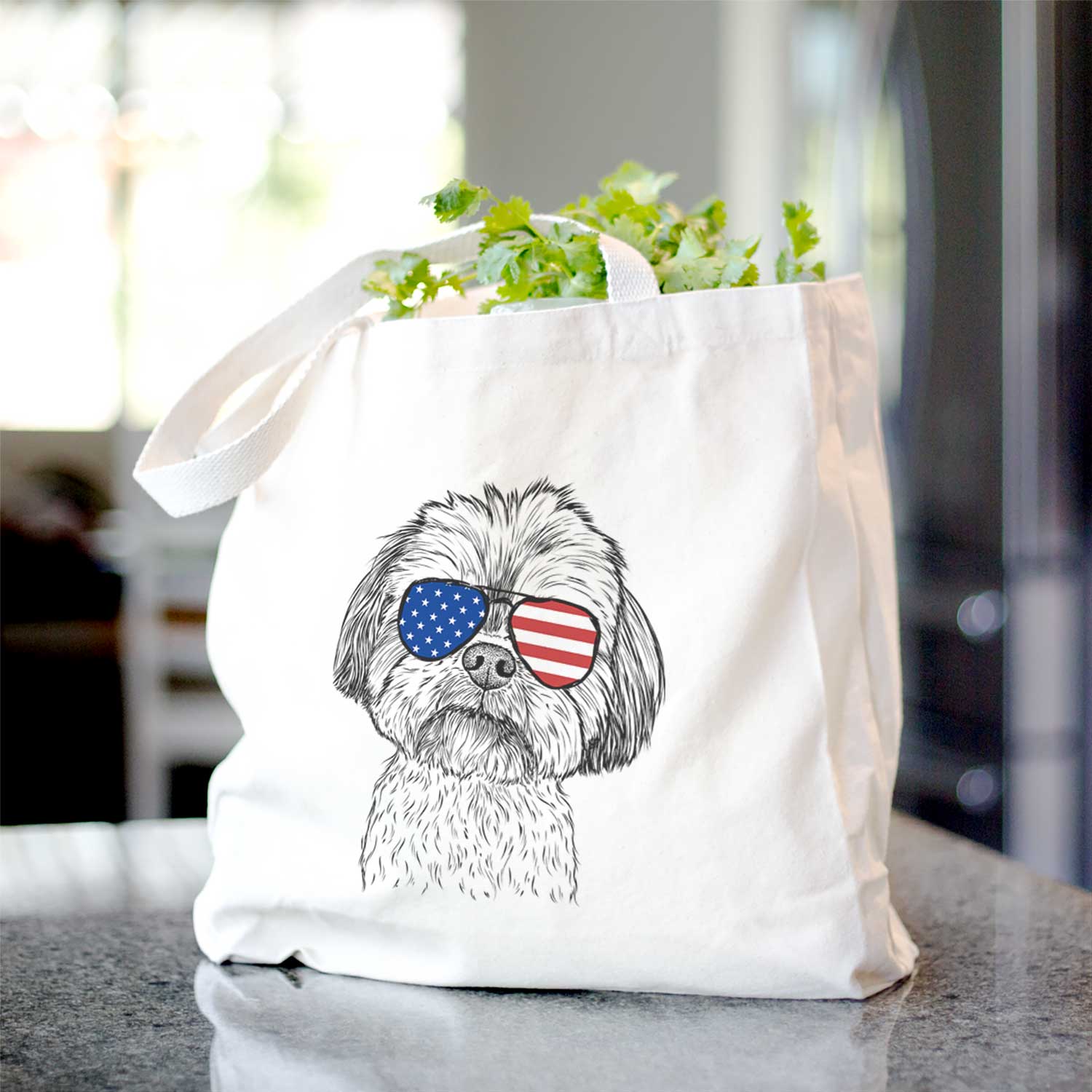 Lucy the Shorkie - Tote Bag