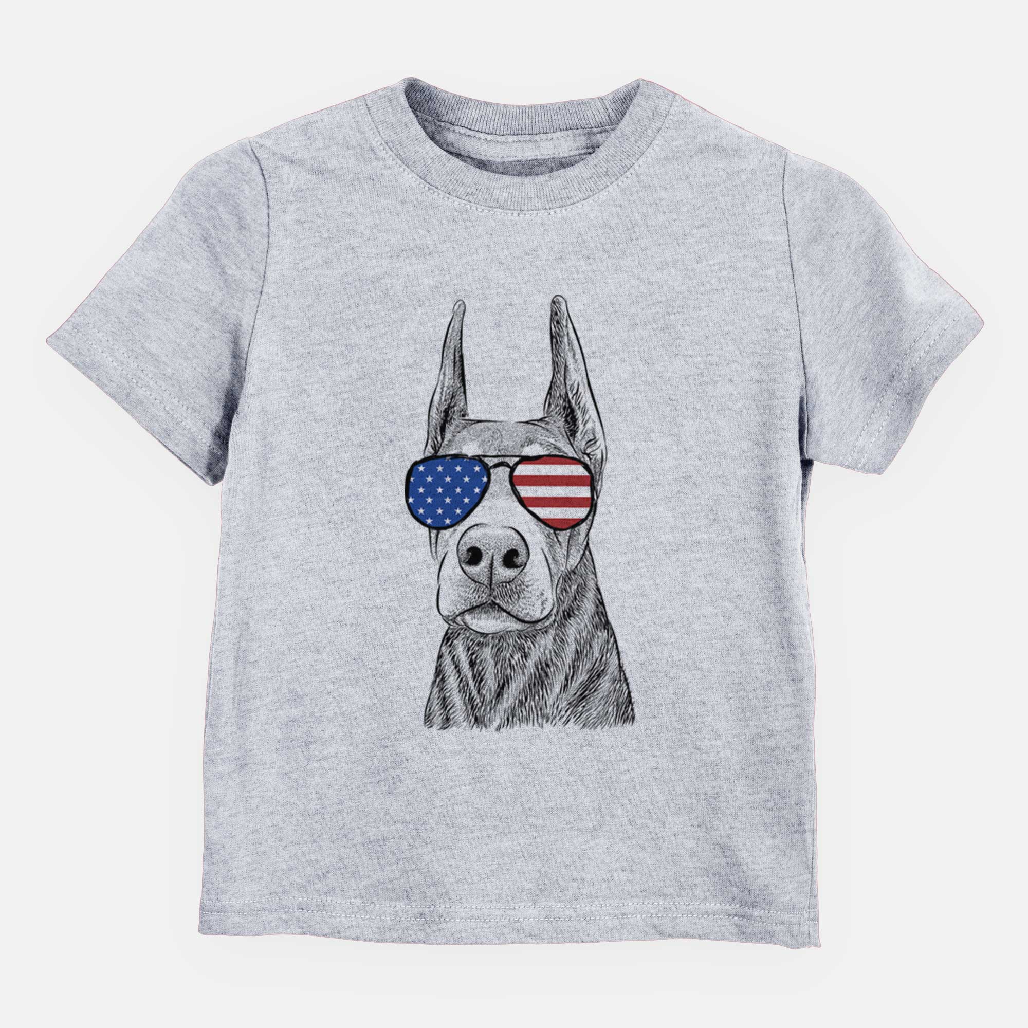 USA Luna the Doberman Pinscher - Kids/Youth/Toddler Shirt