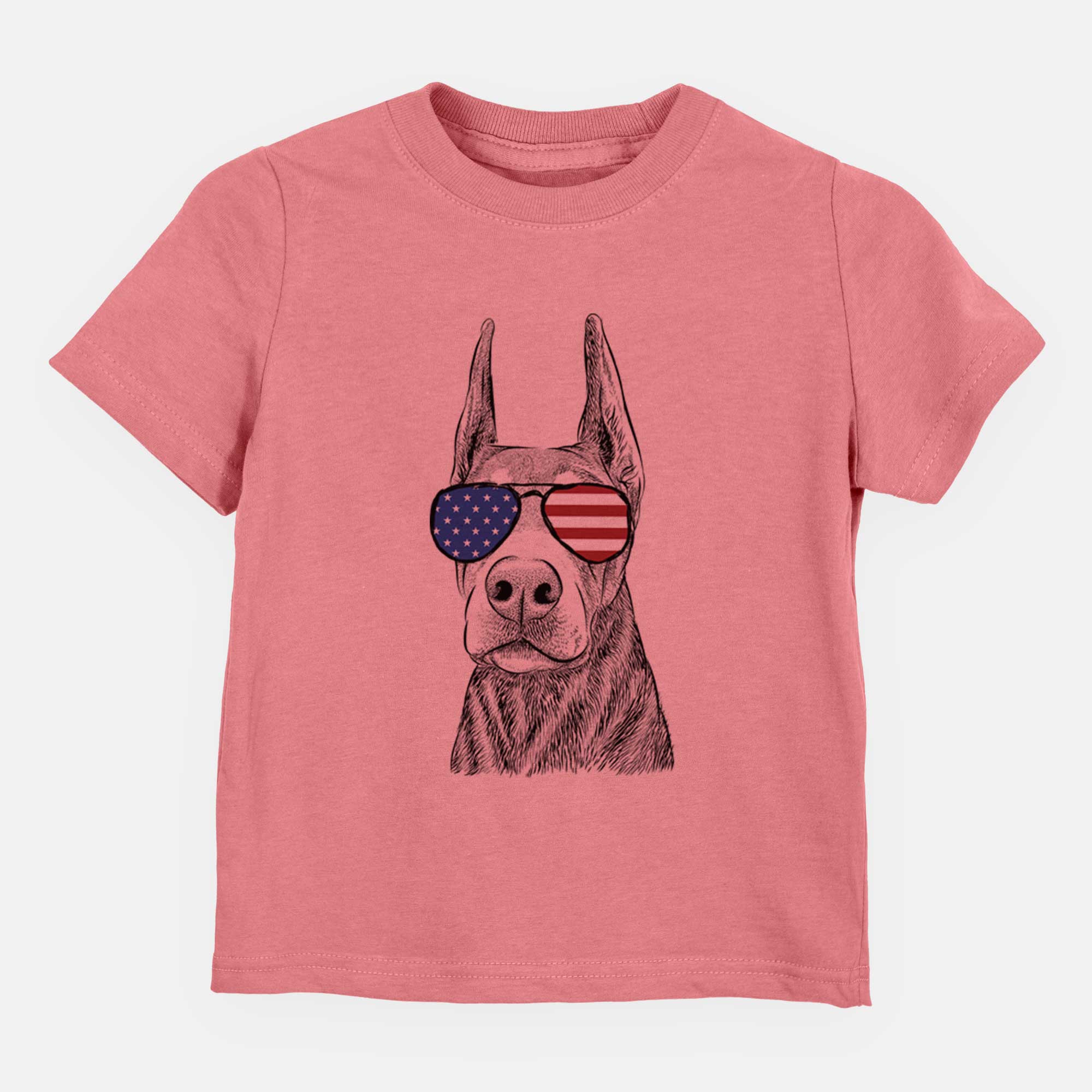 USA Luna the Doberman Pinscher - Kids/Youth/Toddler Shirt