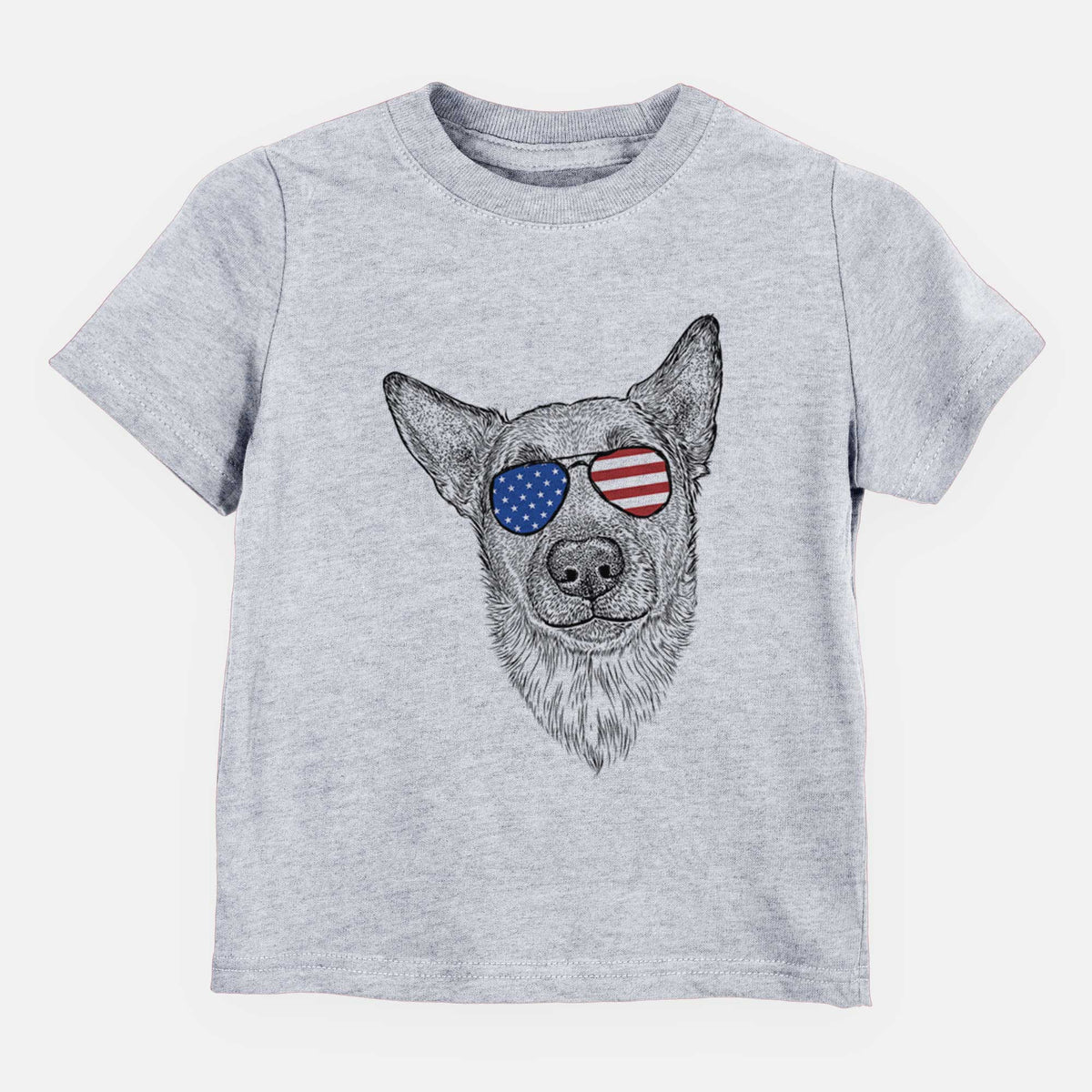 USA Luna the Shepherd Mix - Kids/Youth/Toddler Shirt