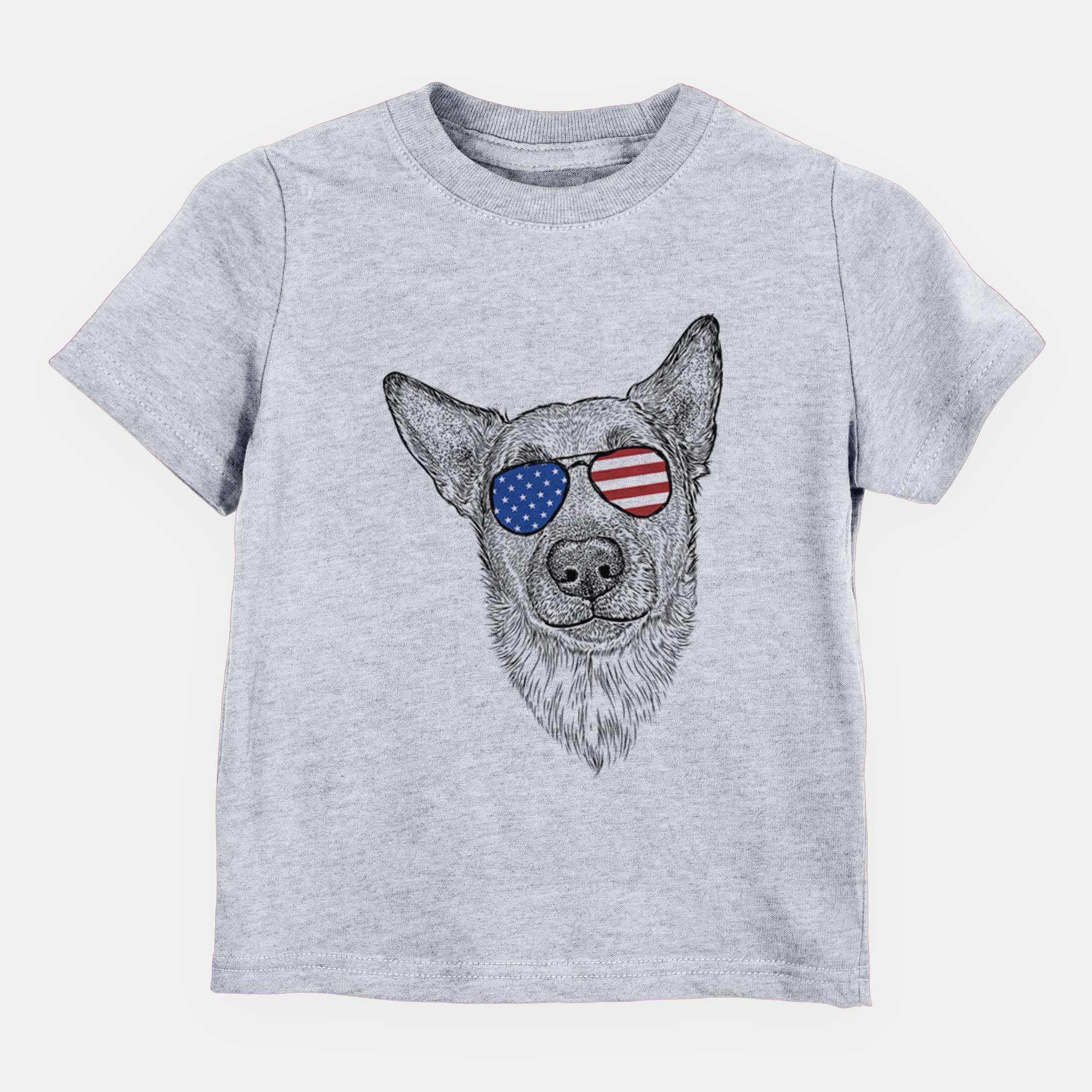 USA Luna the Shepherd Mix - Kids/Youth/Toddler Shirt