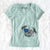 USA Macy the Pug - Women's Perfect V-neck Shirt