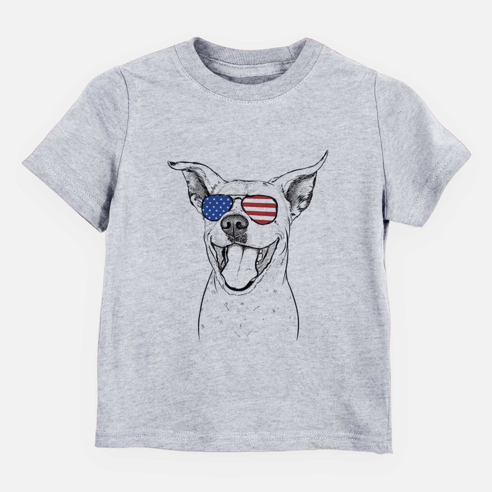 USA Maddie the Dalmatian Pitbull Mix - Kids/Youth/Toddler Shirt