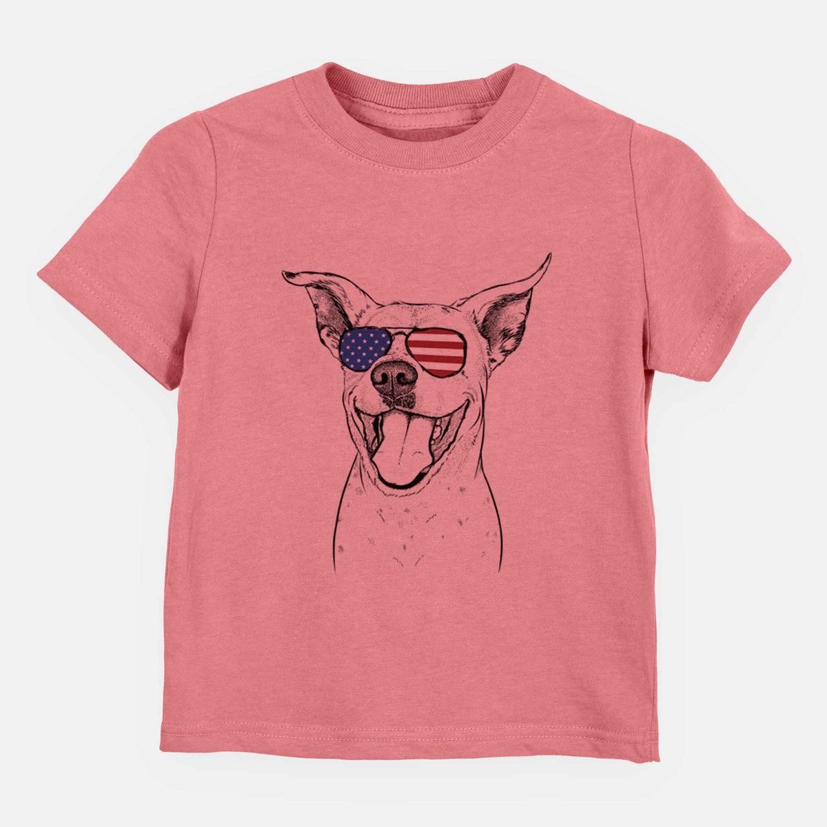 USA Maddie the Dalmatian Pitbull Mix - Kids/Youth/Toddler Shirt