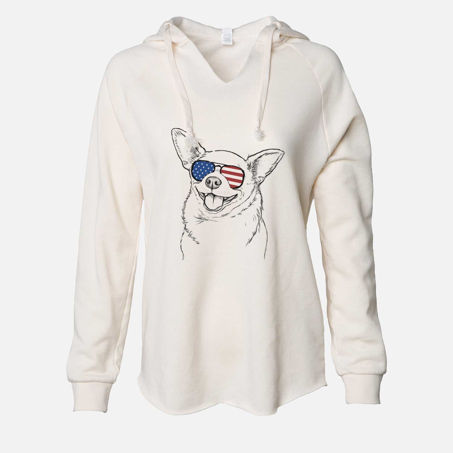 USA Maddison Pearl the Chihuahua - Cali Wave Hooded Sweatshirt