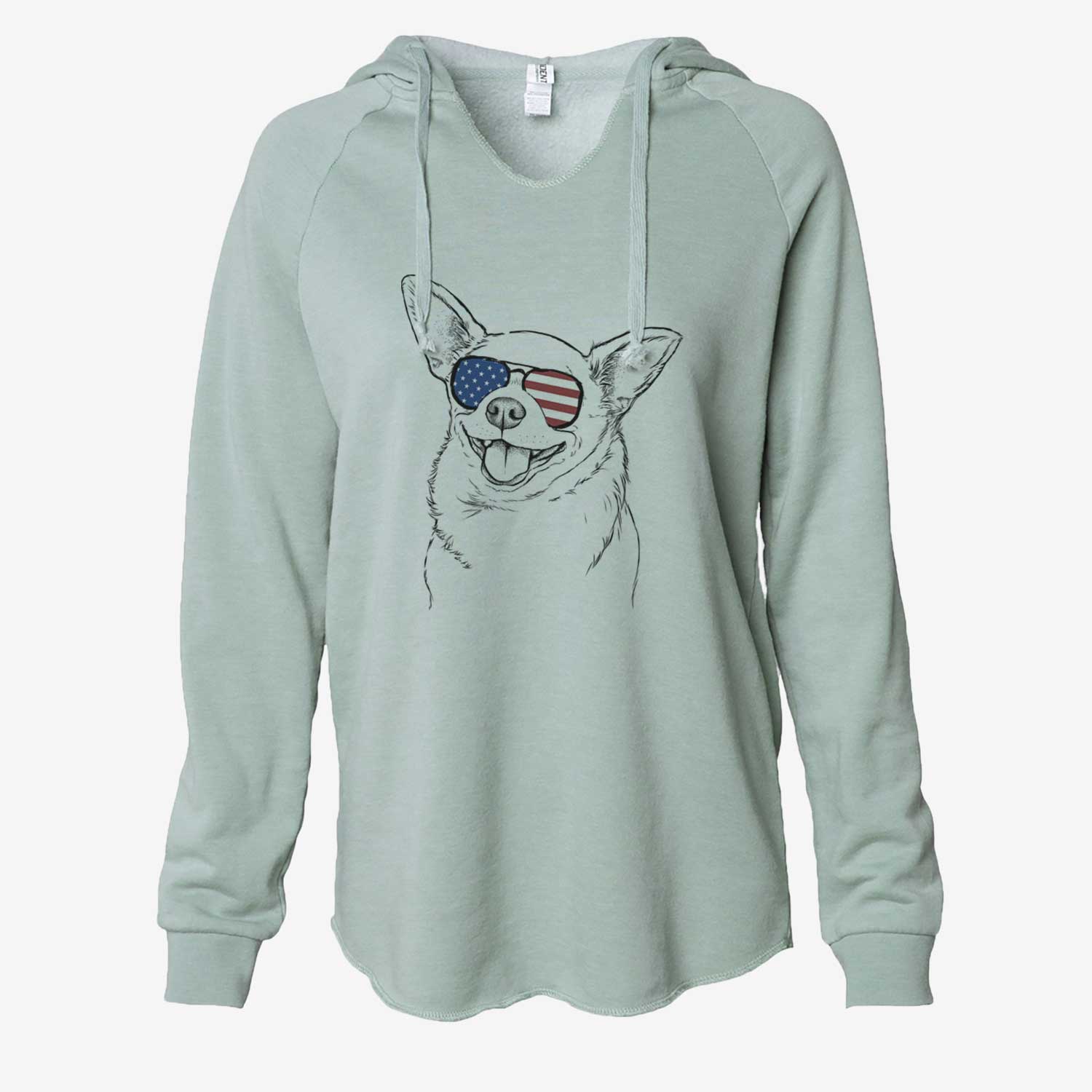 USA Maddison Pearl the Chihuahua - Cali Wave Hooded Sweatshirt