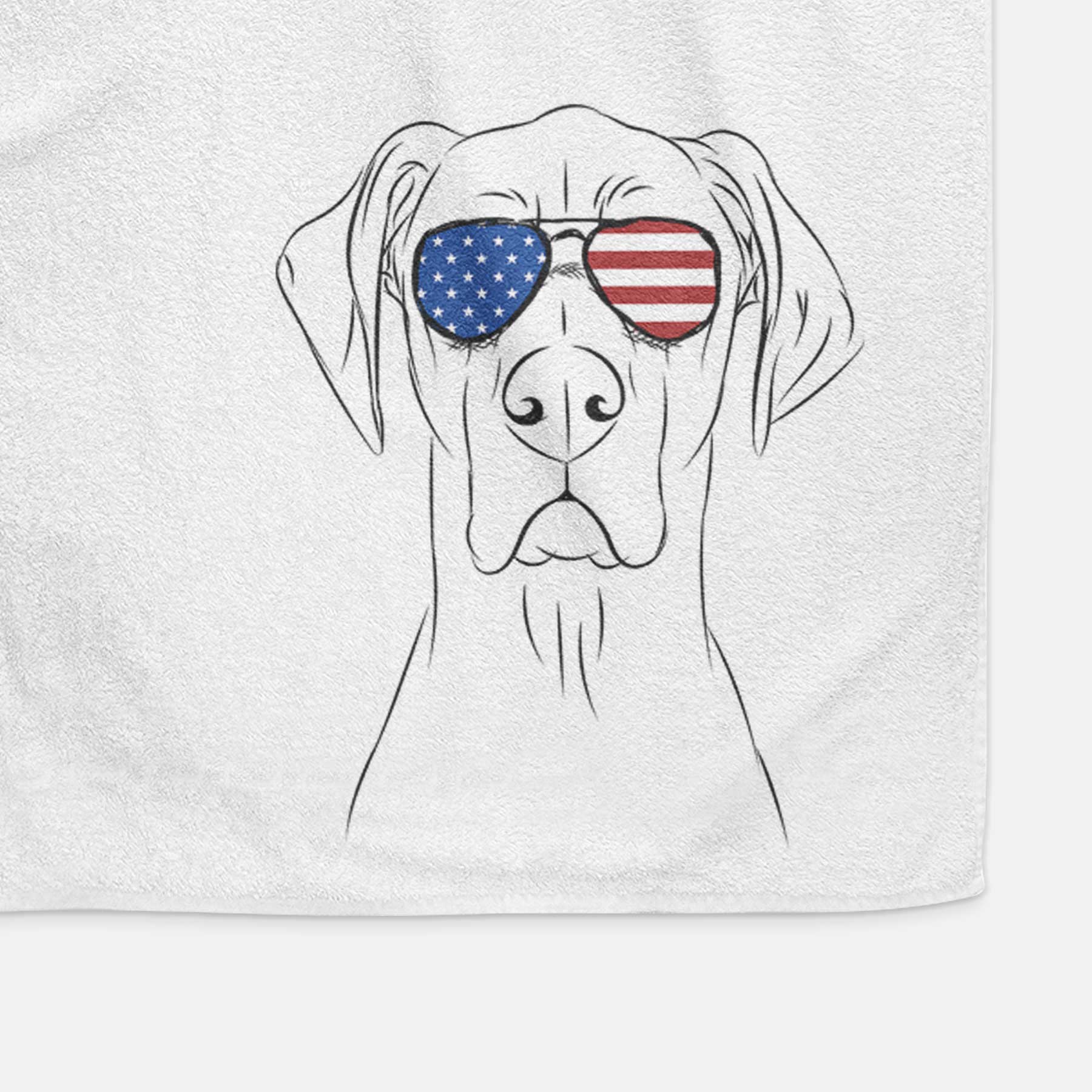 Maddox the Great Dane Decorative Hand Towel