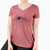 USA Maddox the Great Dane - Women's Perfect V-neck Shirt