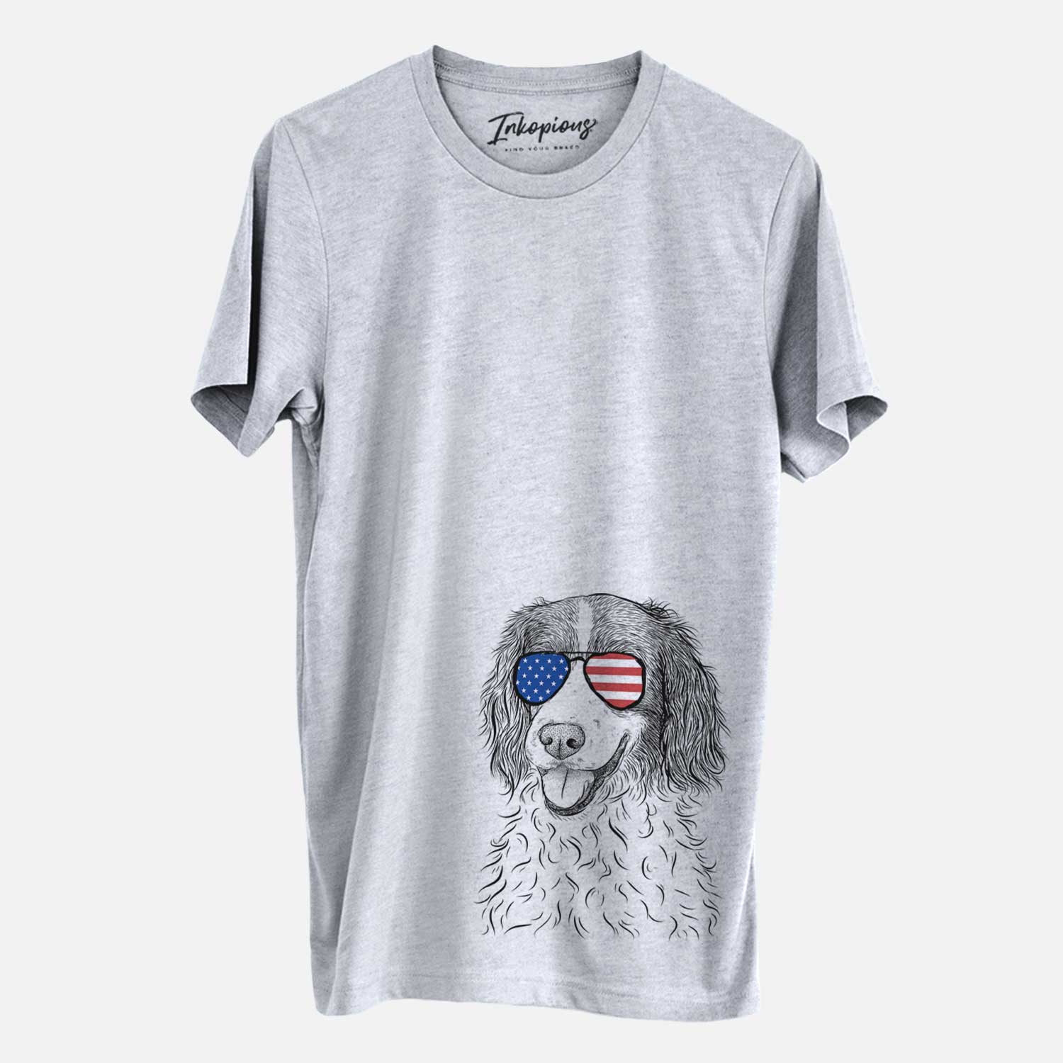 USA Maggie the Springer Spaniel - Unisex Crewneck