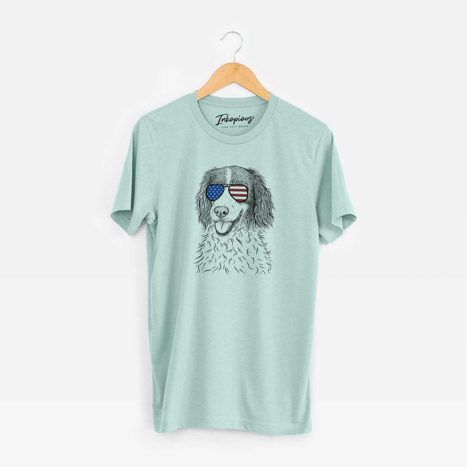 USA Maggie the Springer Spaniel - Unisex Crewneck