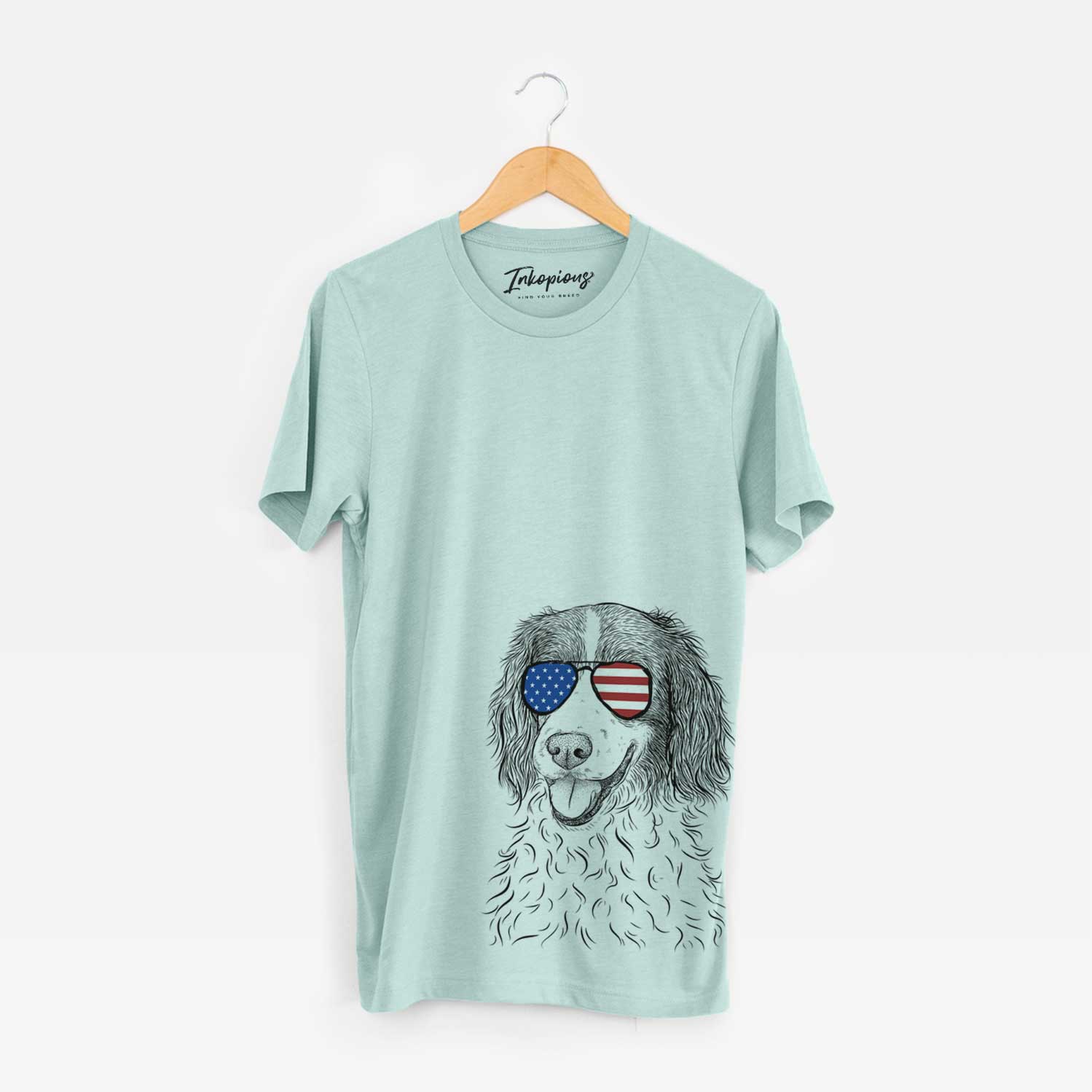 USA Maggie the Springer Spaniel - Unisex Crewneck