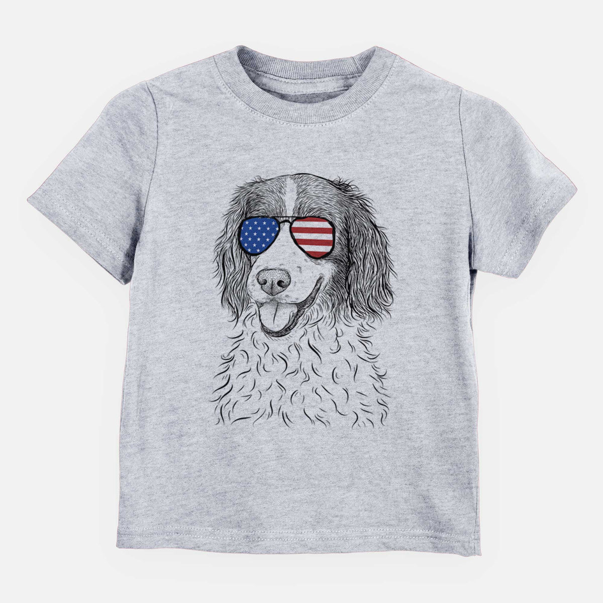 USA Maggie the Springer Spaniel - Kids/Youth/Toddler Shirt