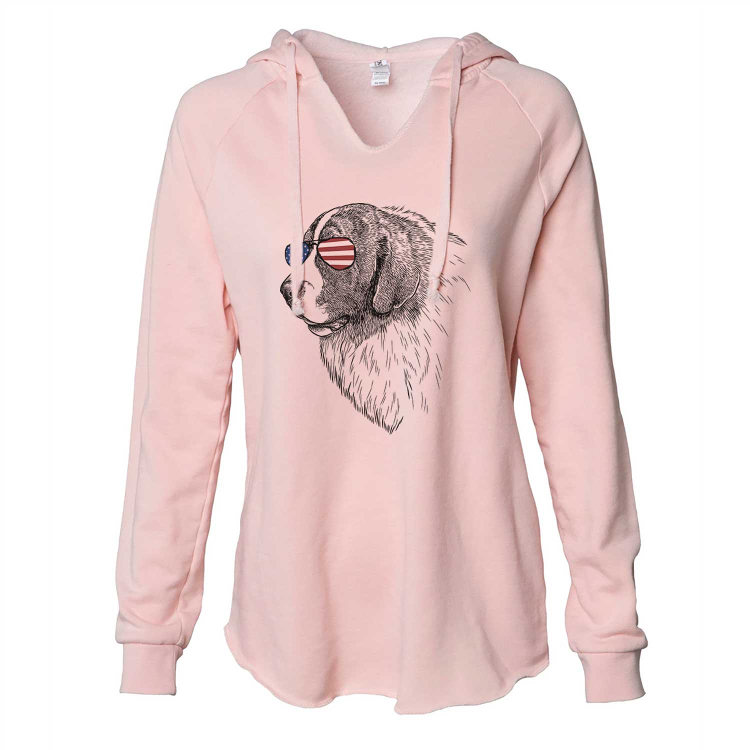 USA Magnus the Pyrenean Mastiff - Cali Wave Hooded Sweatshirt