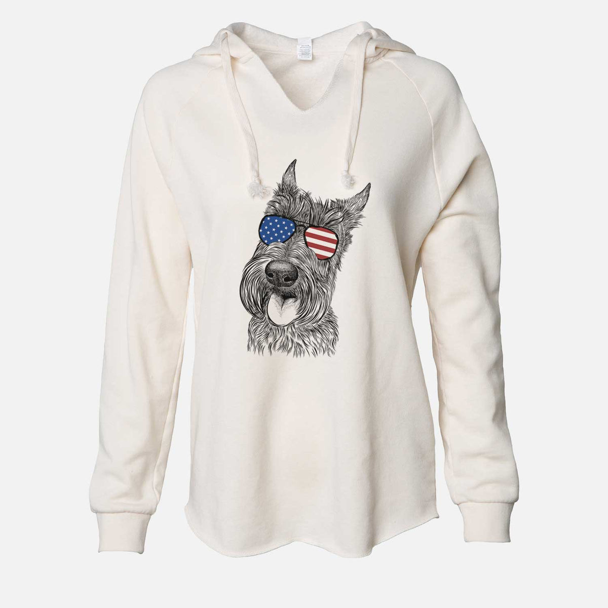 USA Magnus the Scottish Terrier - Cali Wave Hooded Sweatshirt