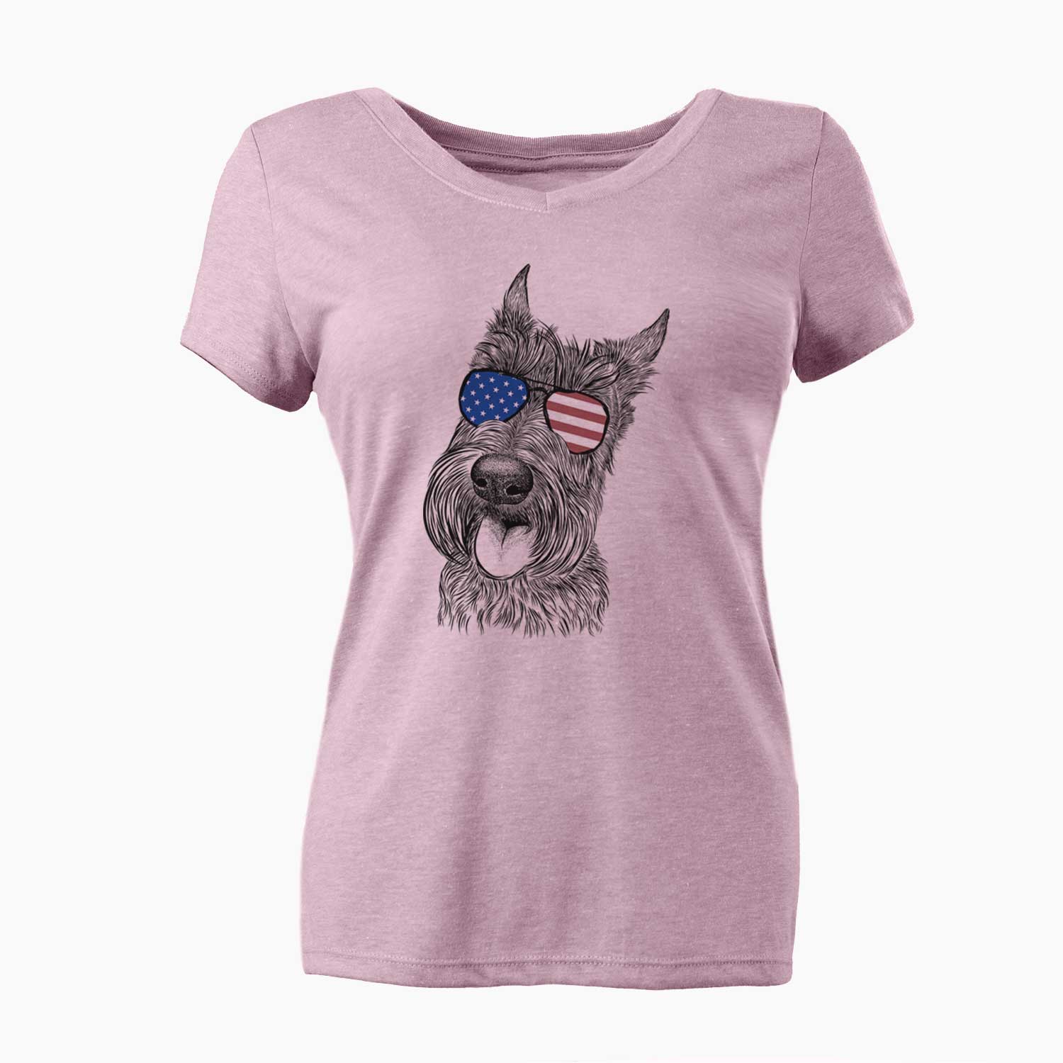 USA Magnus the Scottish Terrier - Women's Perfect V-neck Shirt