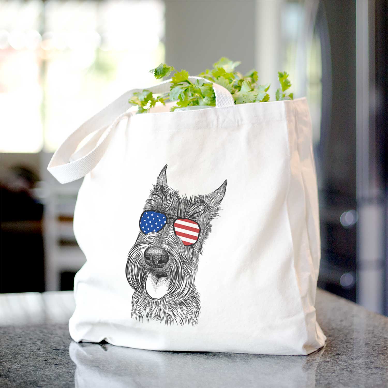 Magnus the Scottish Terrier - Tote Bag