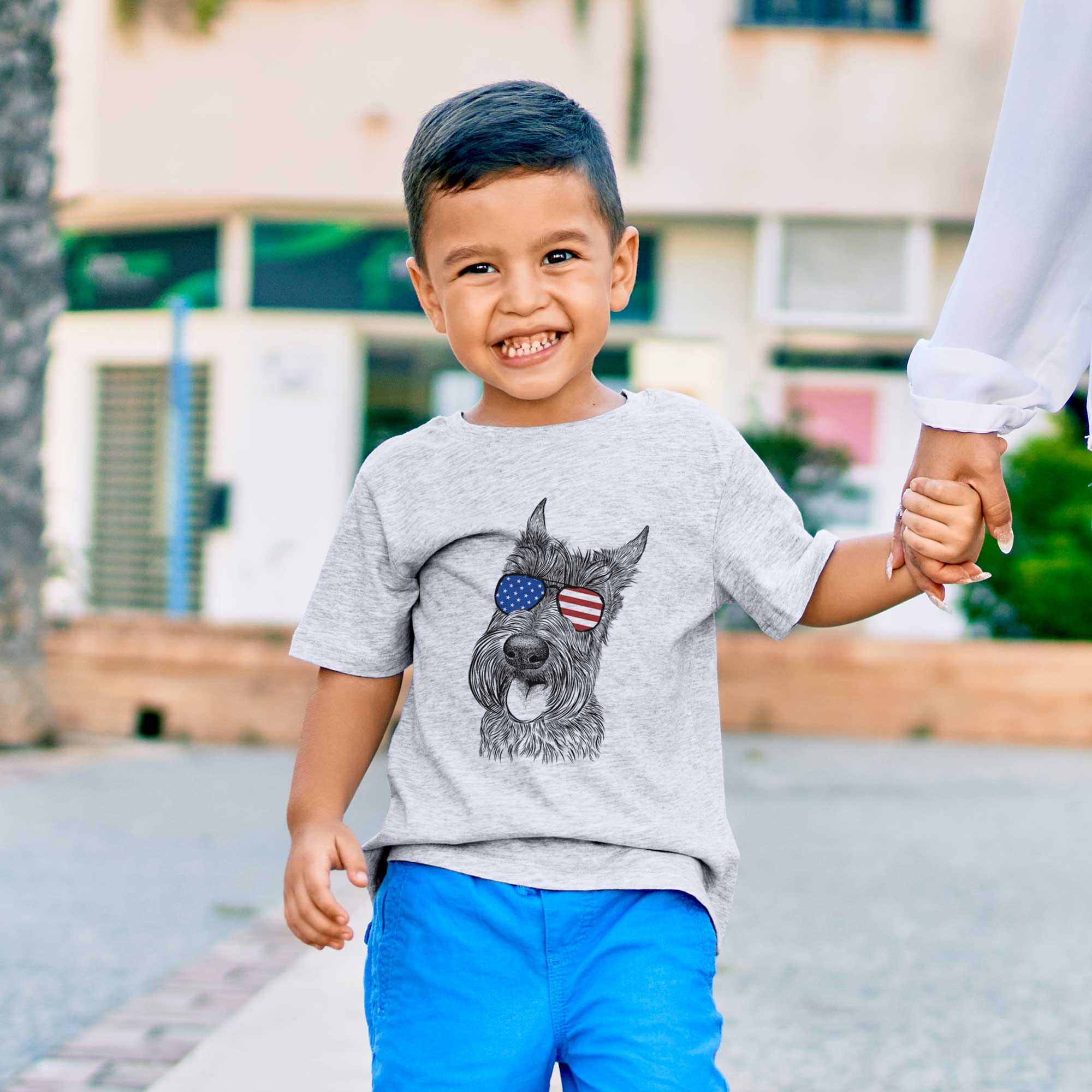 USA Magnus the Scottish Terrier - Kids/Youth/Toddler Shirt