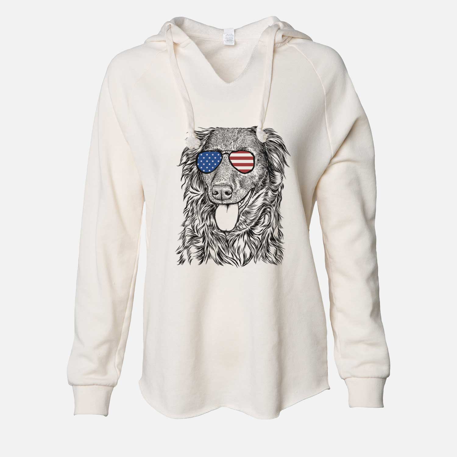 USA Maisie Mae the Aussiedor - Cali Wave Hooded Sweatshirt