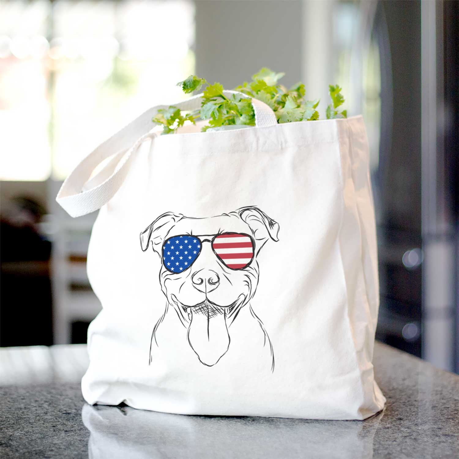 Major the Pitbull - Tote Bag