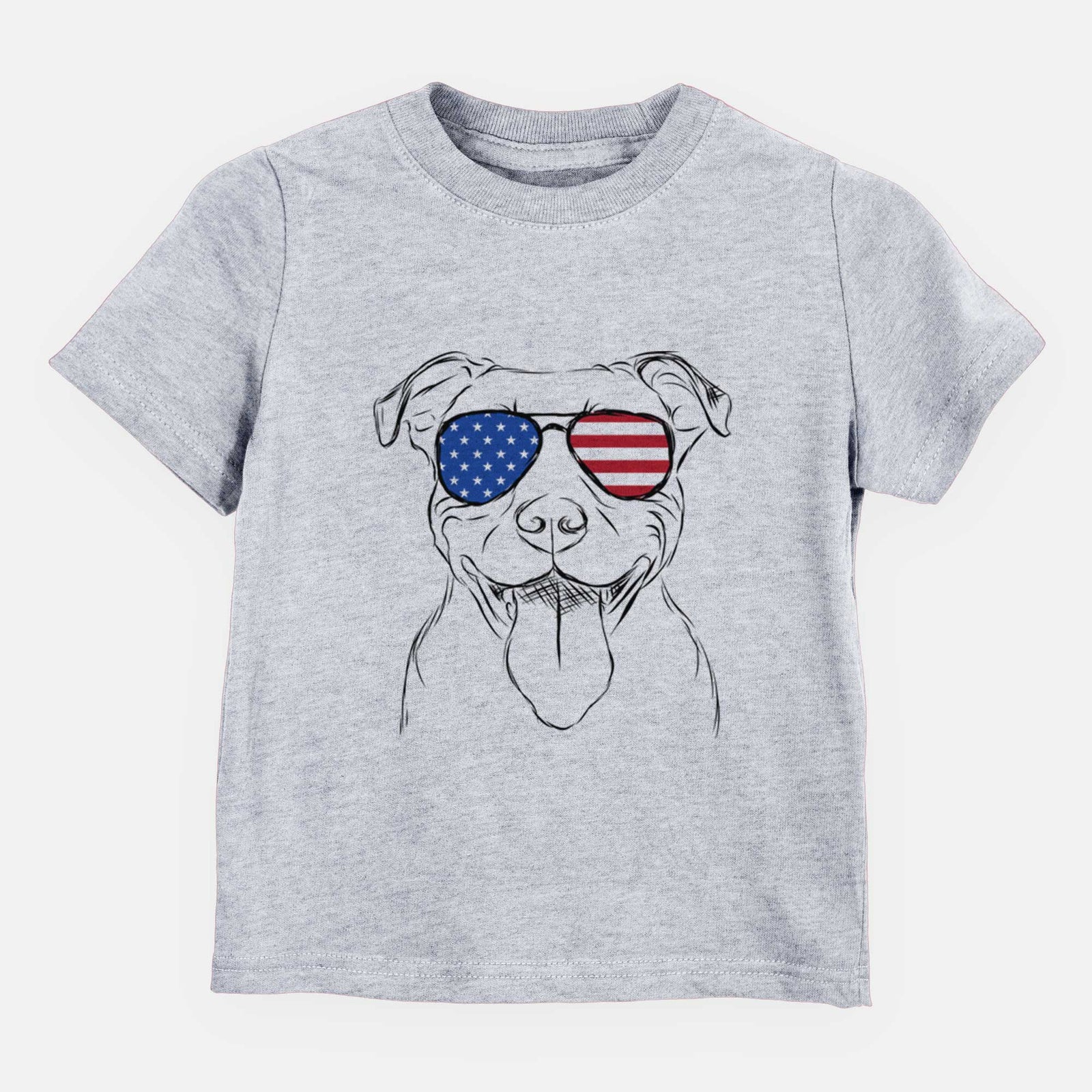 USA Major the Pitbull - Kids/Youth/Toddler Shirt