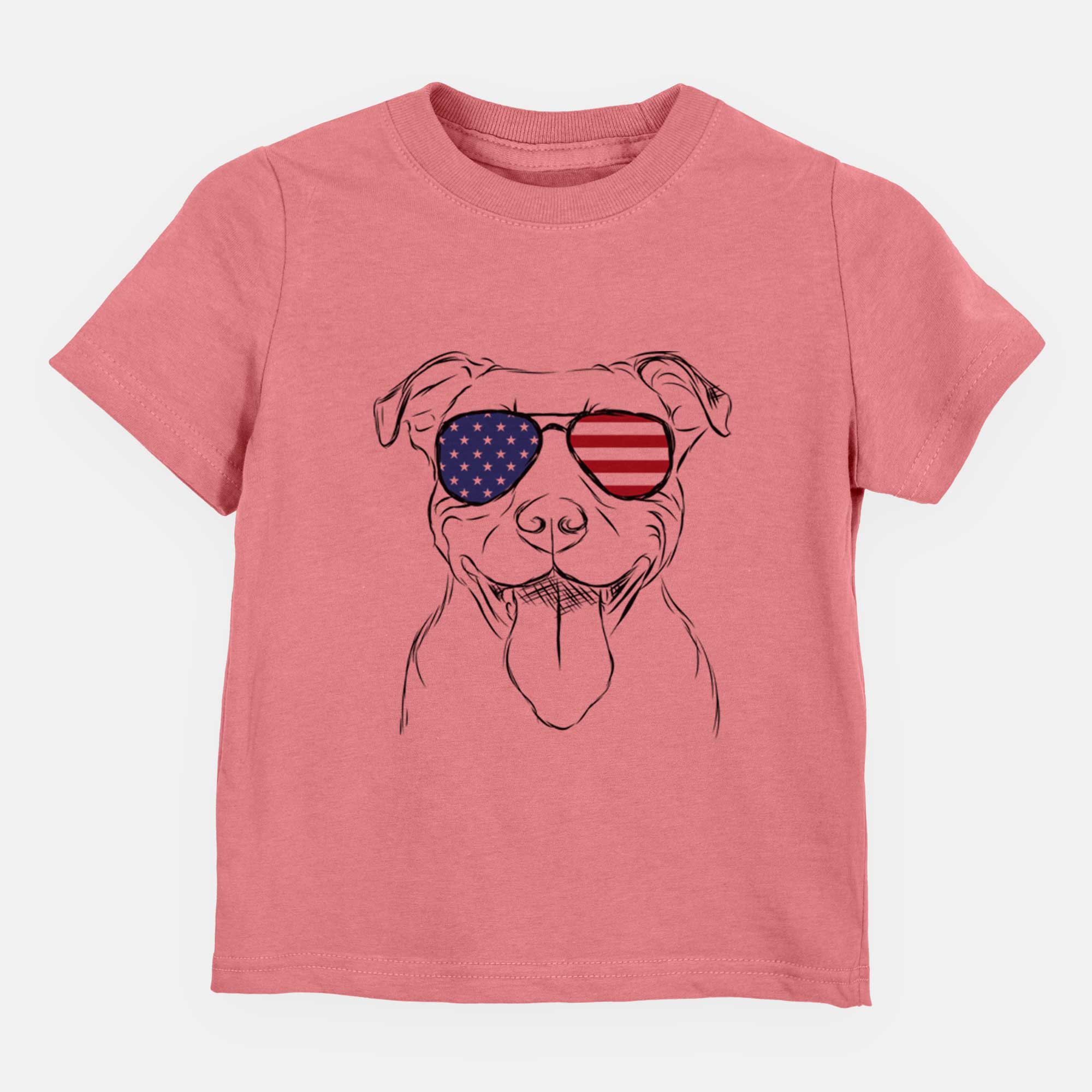 USA Major the Pitbull - Kids/Youth/Toddler Shirt