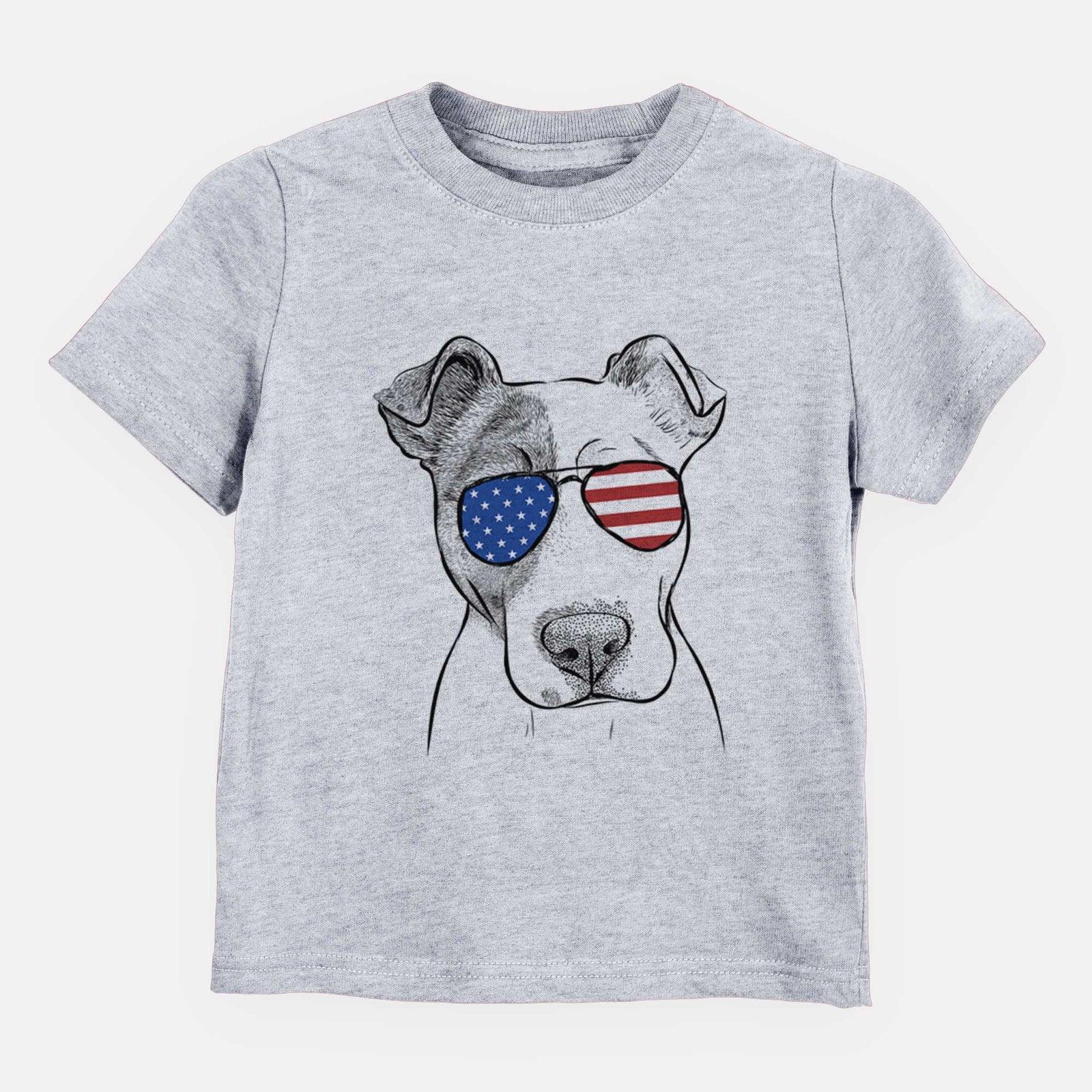 USA Manchi the Pitbull Mix - Kids/Youth/Toddler Shirt