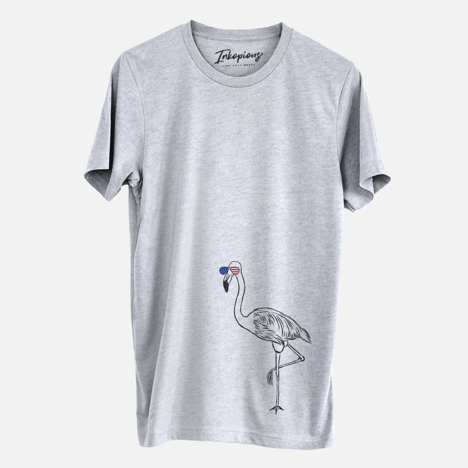 USA Mango the Flamingo - Unisex Crewneck