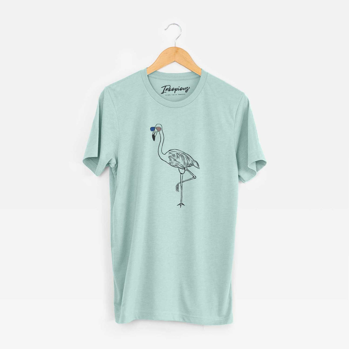 USA Mango the Flamingo - Unisex Crewneck