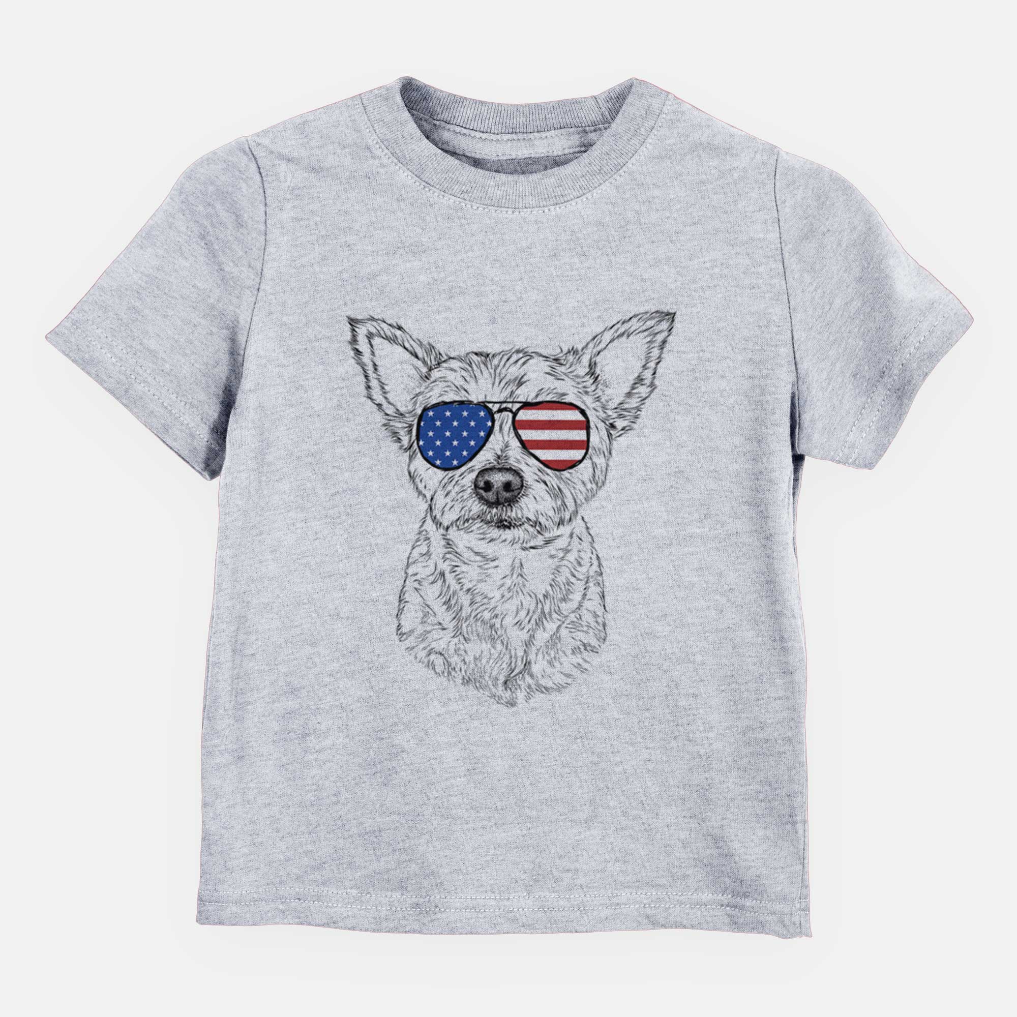 USA Mango the Yorker Cairn Terrier Mix - Kids/Youth/Toddler Shirt