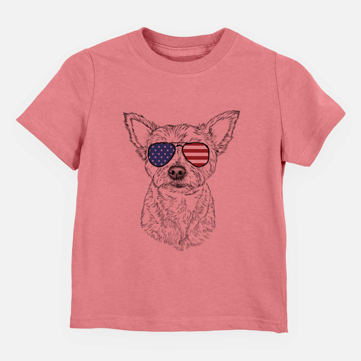 USA Mango the Yorker Cairn Terrier Mix - Kids/Youth/Toddler Shirt