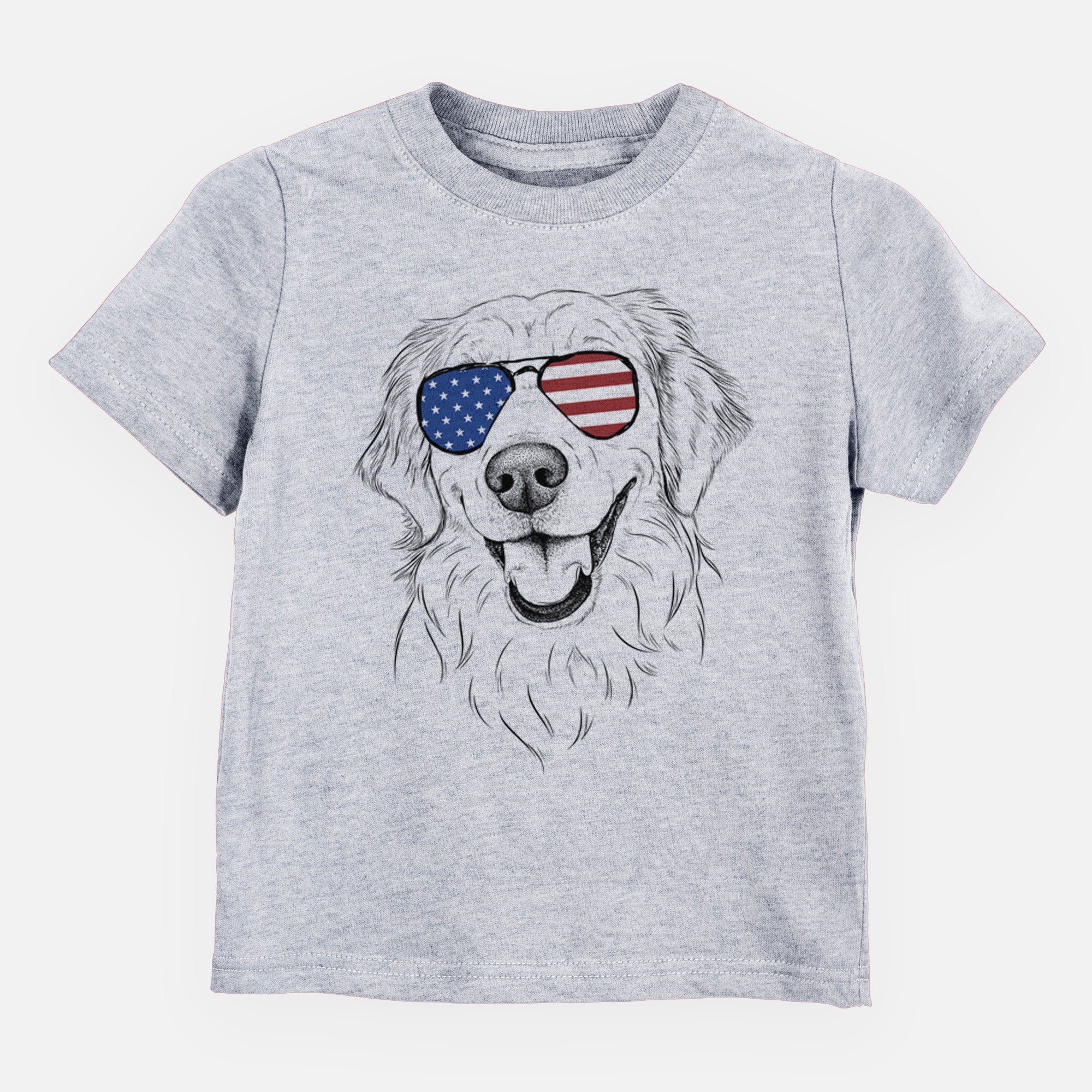 USA Maple the Golden Retriever - Kids/Youth/Toddler Shirt