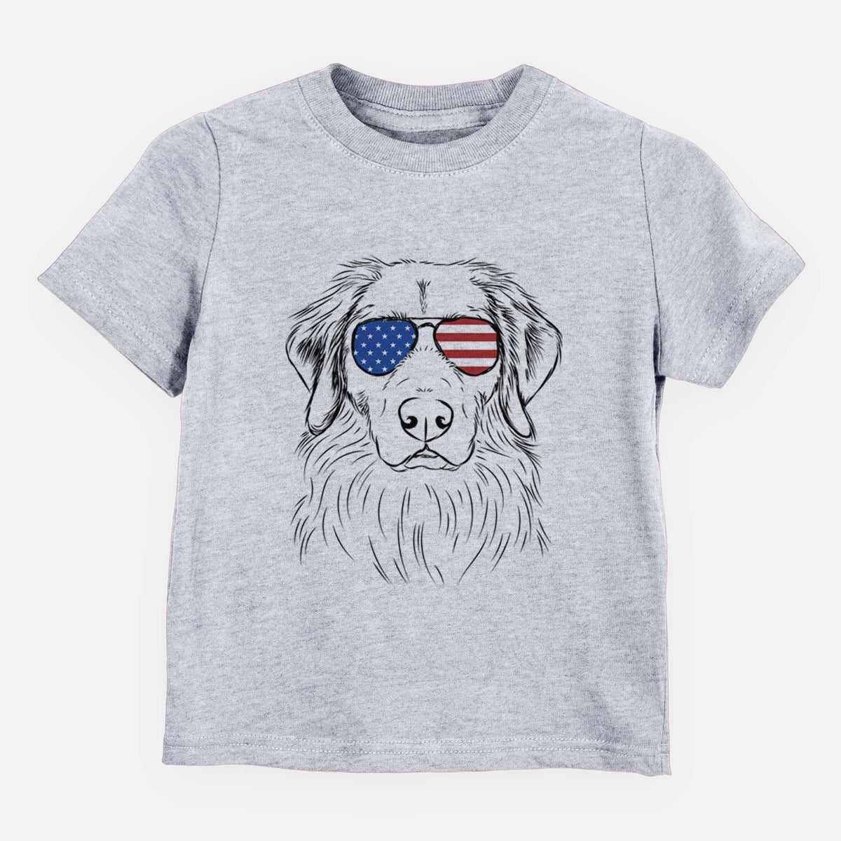 USA Marley the Golden Retriever - Kids/Youth/Toddler Shirt