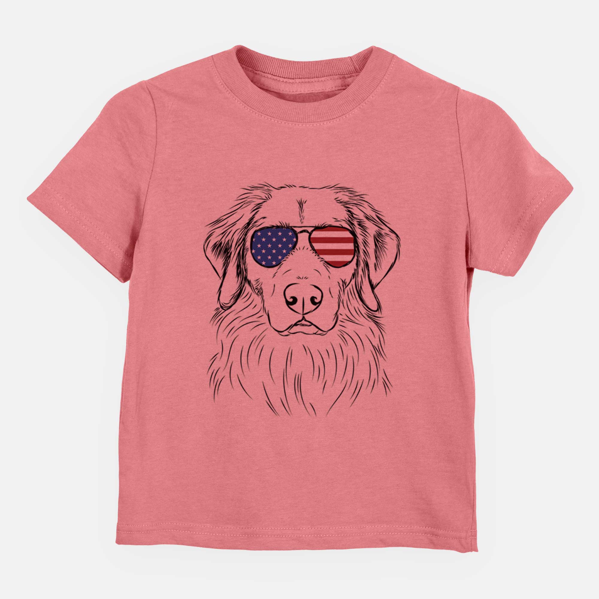 USA Marley the Golden Retriever - Kids/Youth/Toddler Shirt