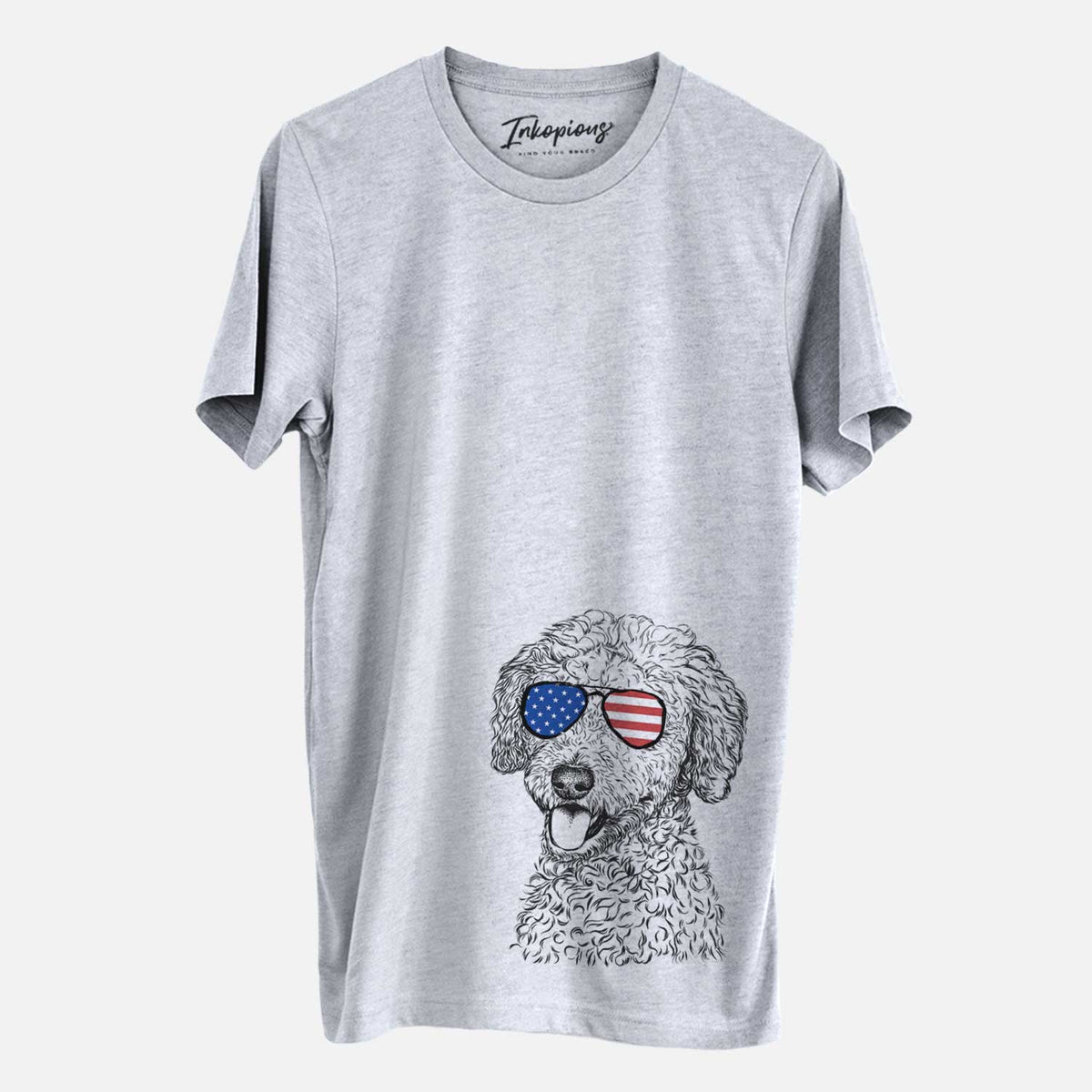 USA Marlow the Goldendoodle - Unisex Crewneck