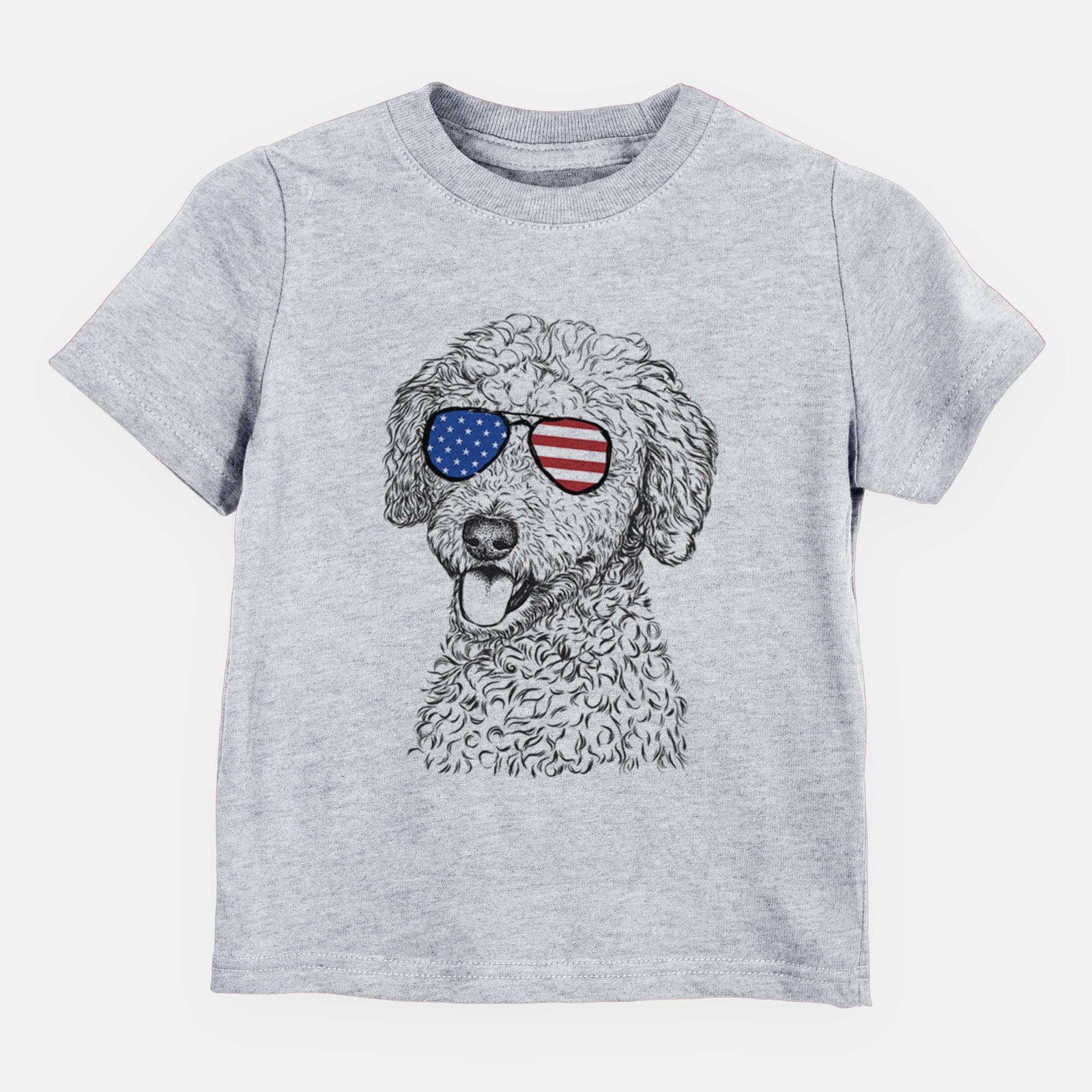 USA Marlow the Goldendoodle - Kids/Youth/Toddler Shirt