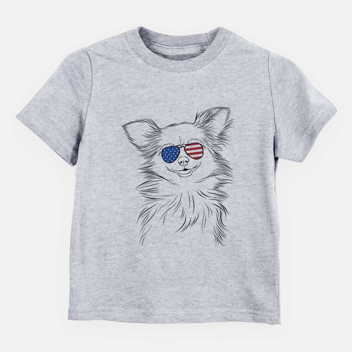 USA Marzi the Long Haired Chihuahua - Kids/Youth/Toddler Shirt