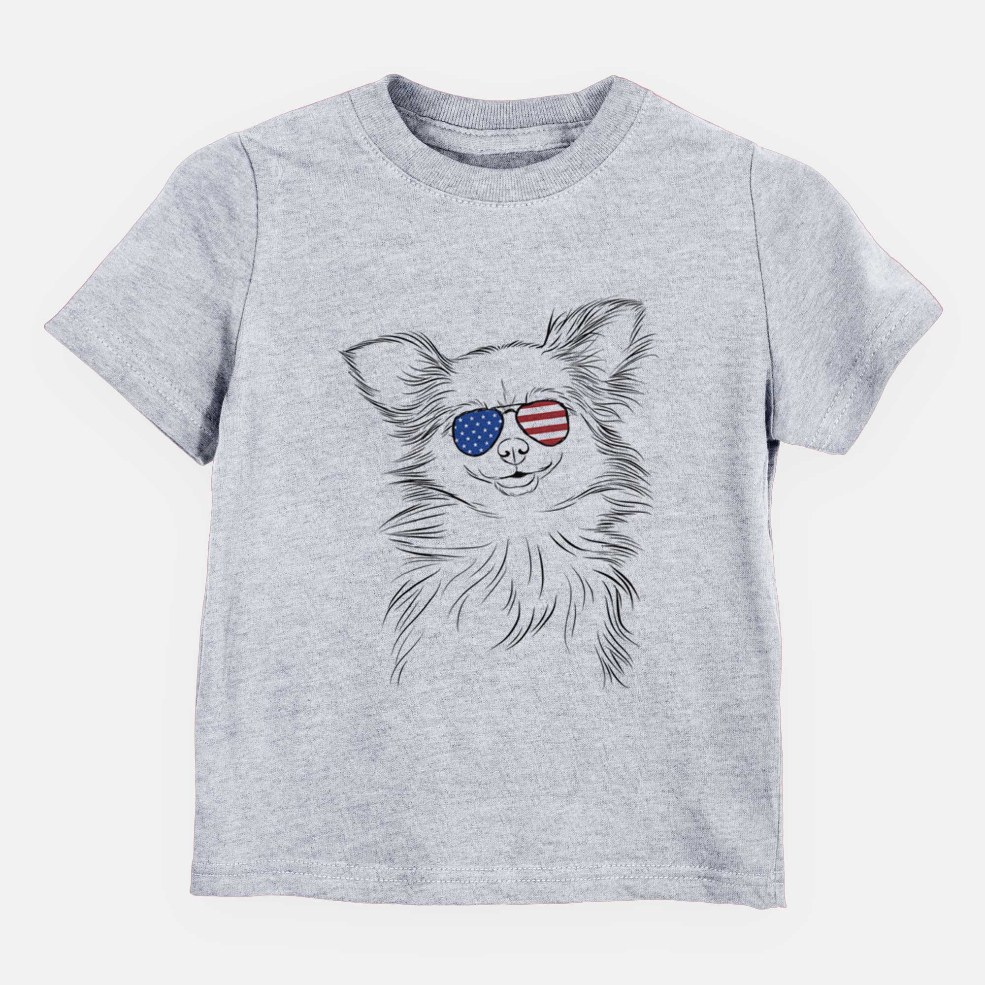 USA Marzi the Long Haired Chihuahua - Kids/Youth/Toddler Shirt