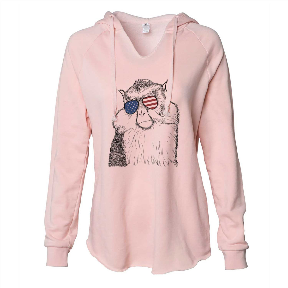 USA Matata the Mona Monkey - Cali Wave Hooded Sweatshirt