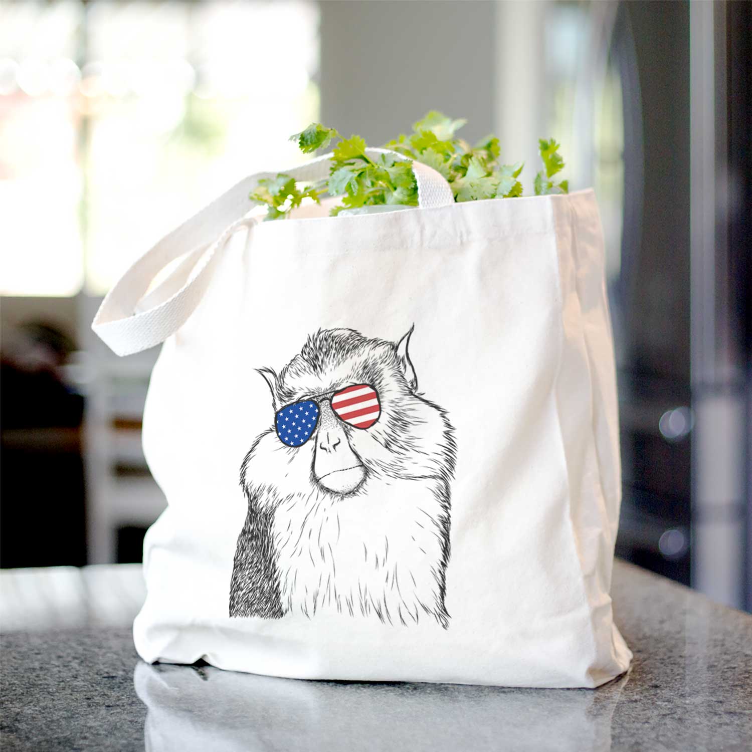 Matata the Mona Monkey - Tote Bag