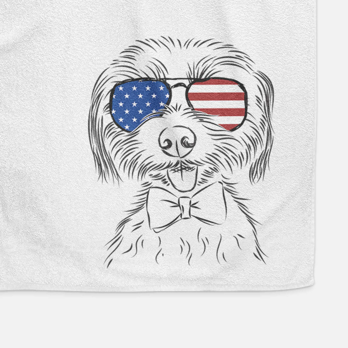 Mater the Yorkshire Terrier Decorative Hand Towel