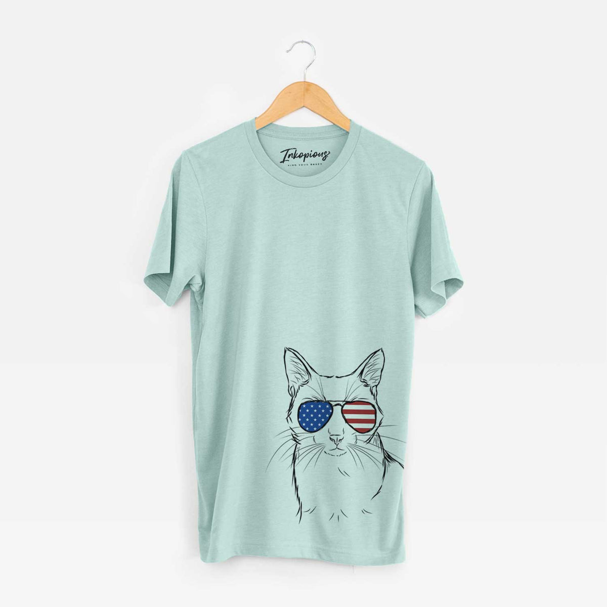 USA Maverick the Cat - Unisex Crewneck