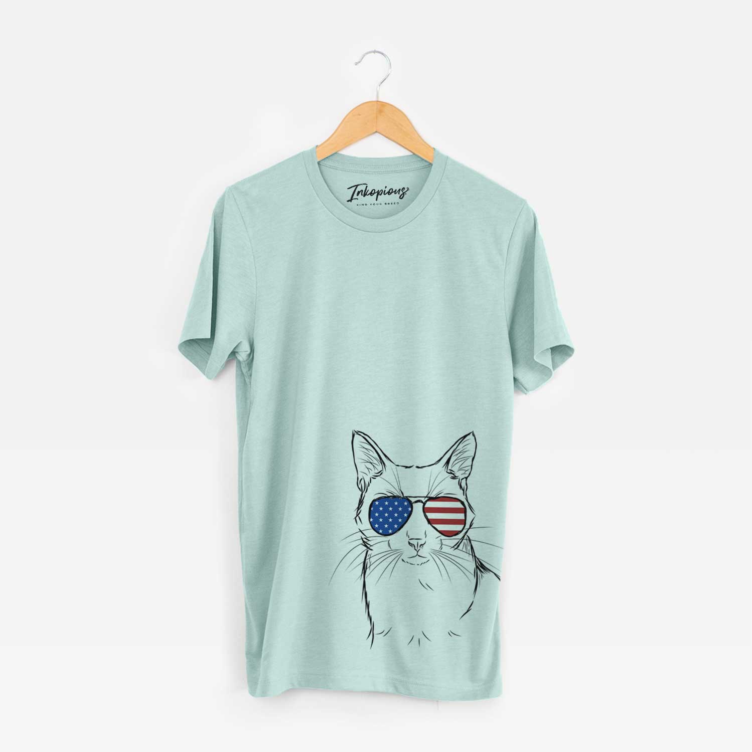 USA Maverick the Cat - Unisex Crewneck