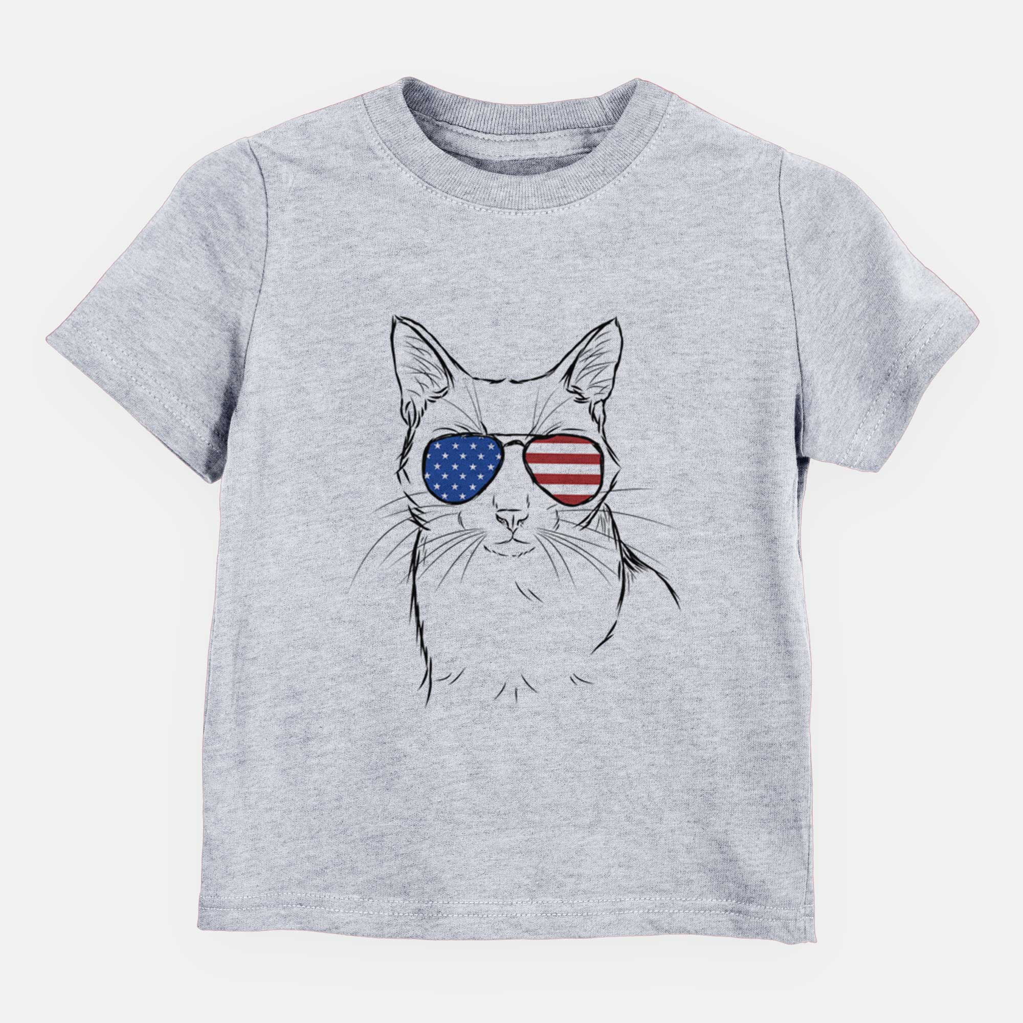 USA Maverick the Cat - Kids/Youth/Toddler Shirt