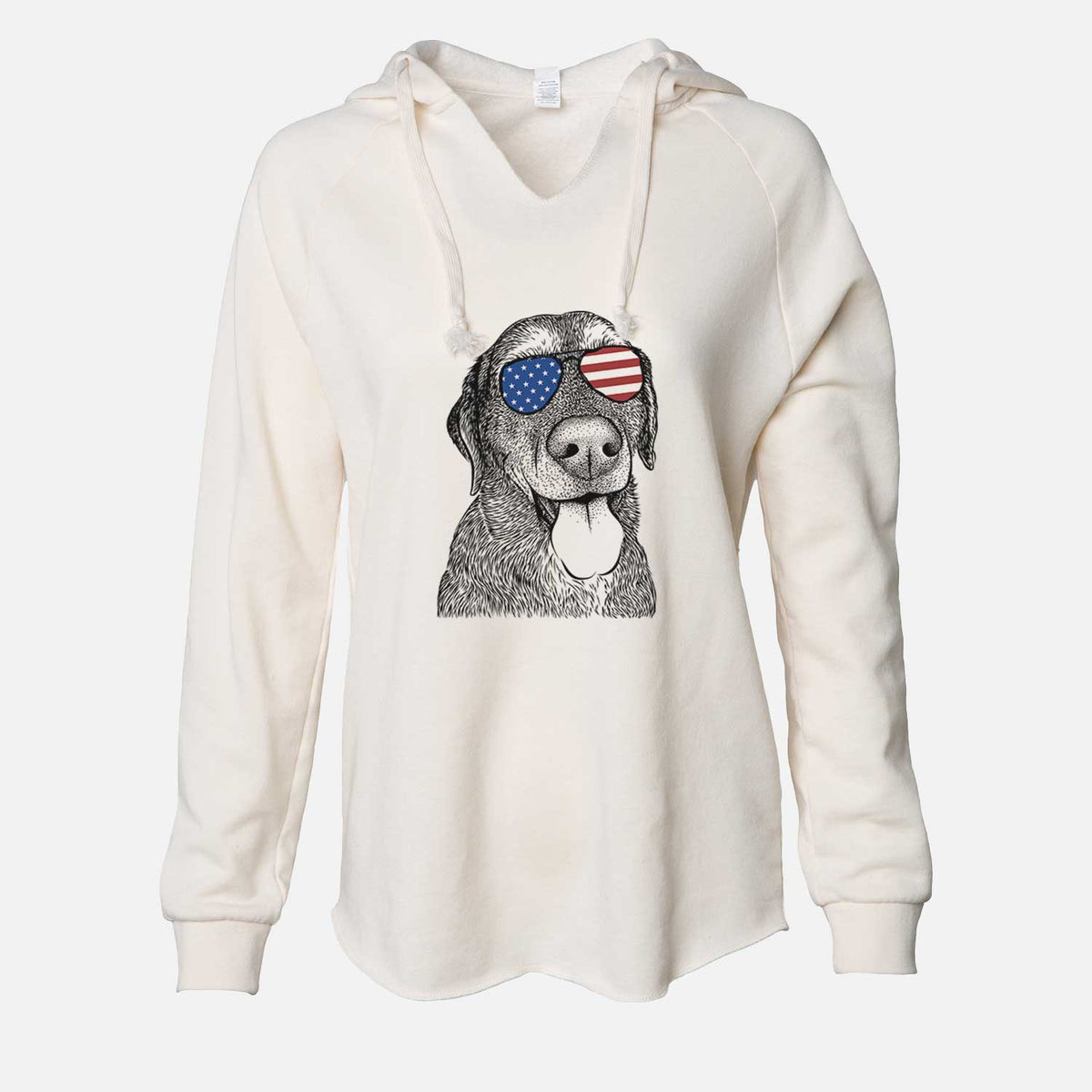 USA Max the Labrador Retriever - Cali Wave Hooded Sweatshirt