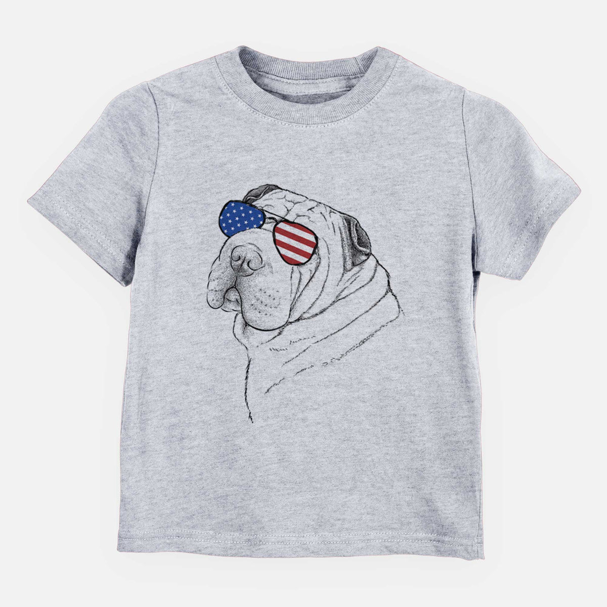 USA Maximus the Shar Pei - Kids/Youth/Toddler Shirt