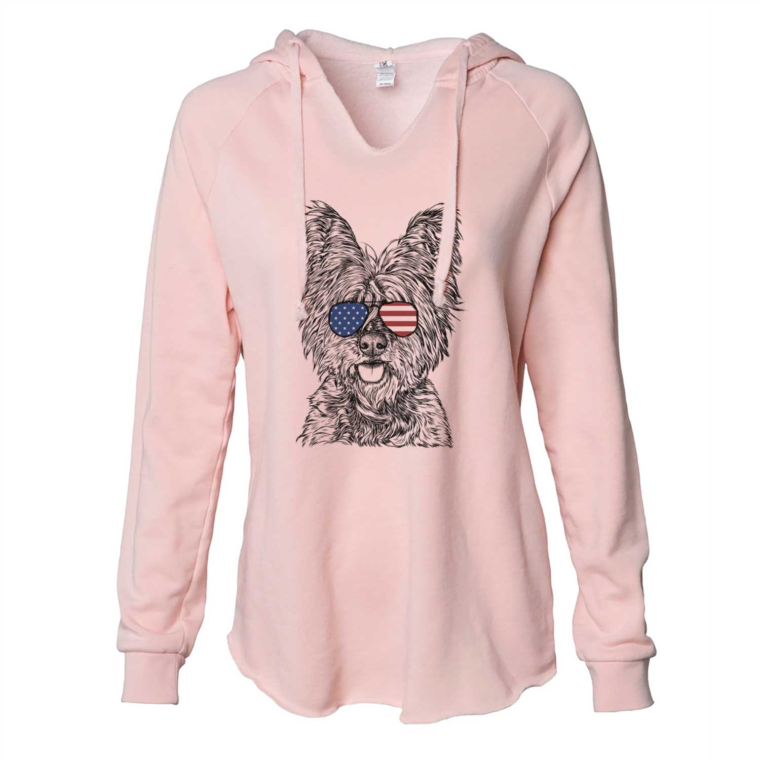 USA McDuff the Cairn Terrier - Cali Wave Hooded Sweatshirt