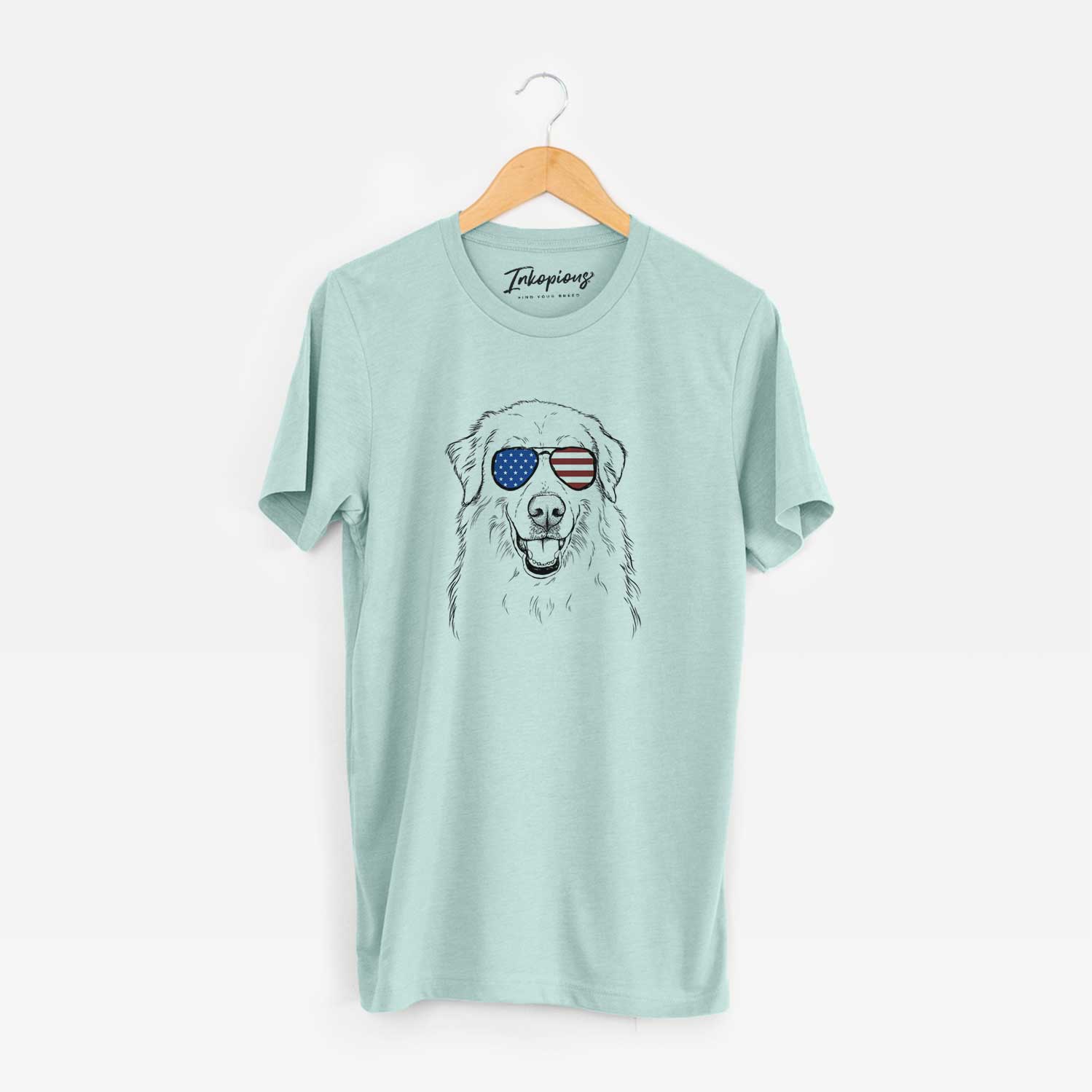 USA Meg the Great Pyrenees - Unisex Crewneck