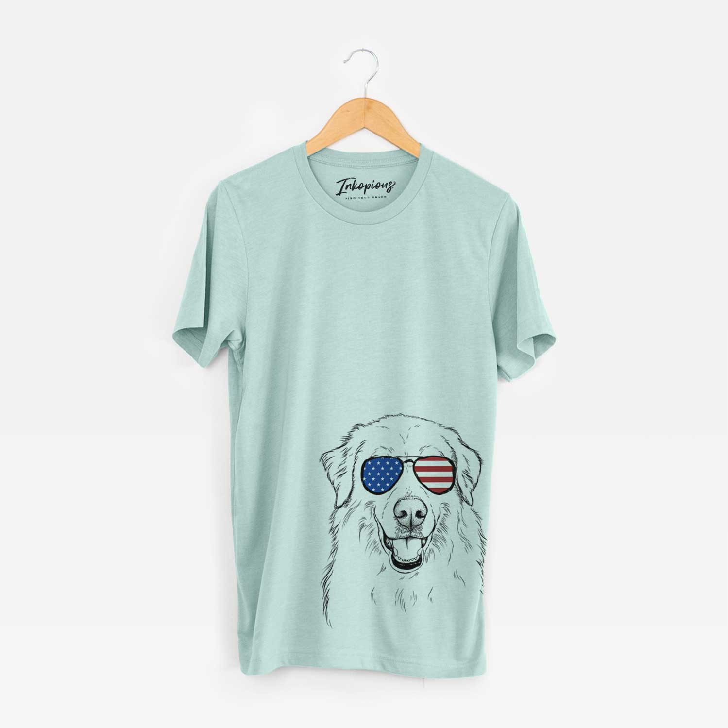 USA Meg the Great Pyrenees - Unisex Crewneck