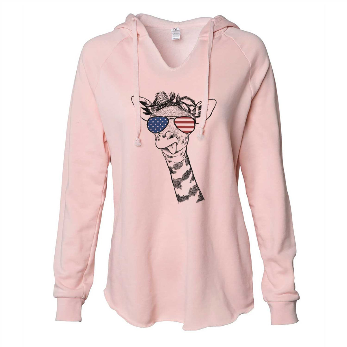 USA Mel the Baby Giraffe - Cali Wave Hooded Sweatshirt