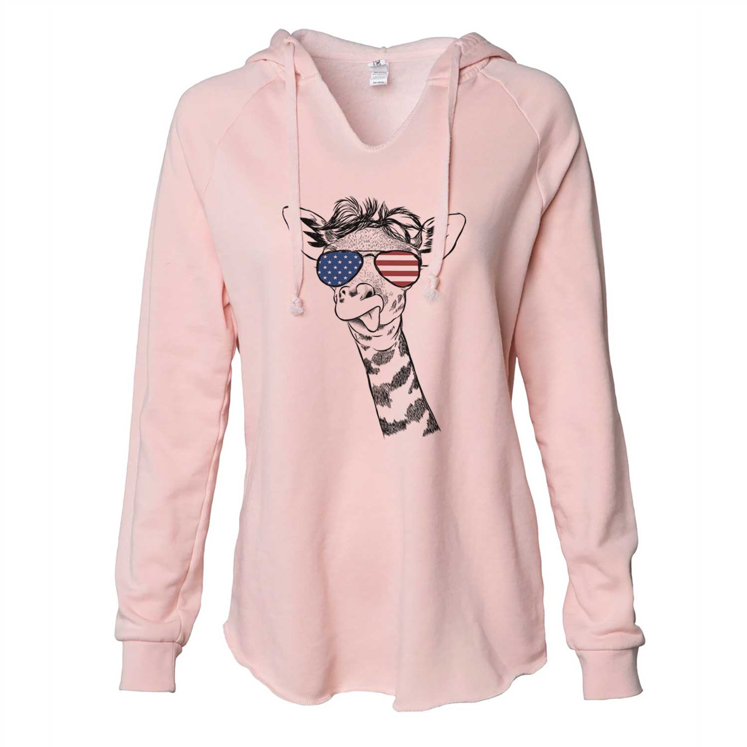 USA Mel the Baby Giraffe - Cali Wave Hooded Sweatshirt